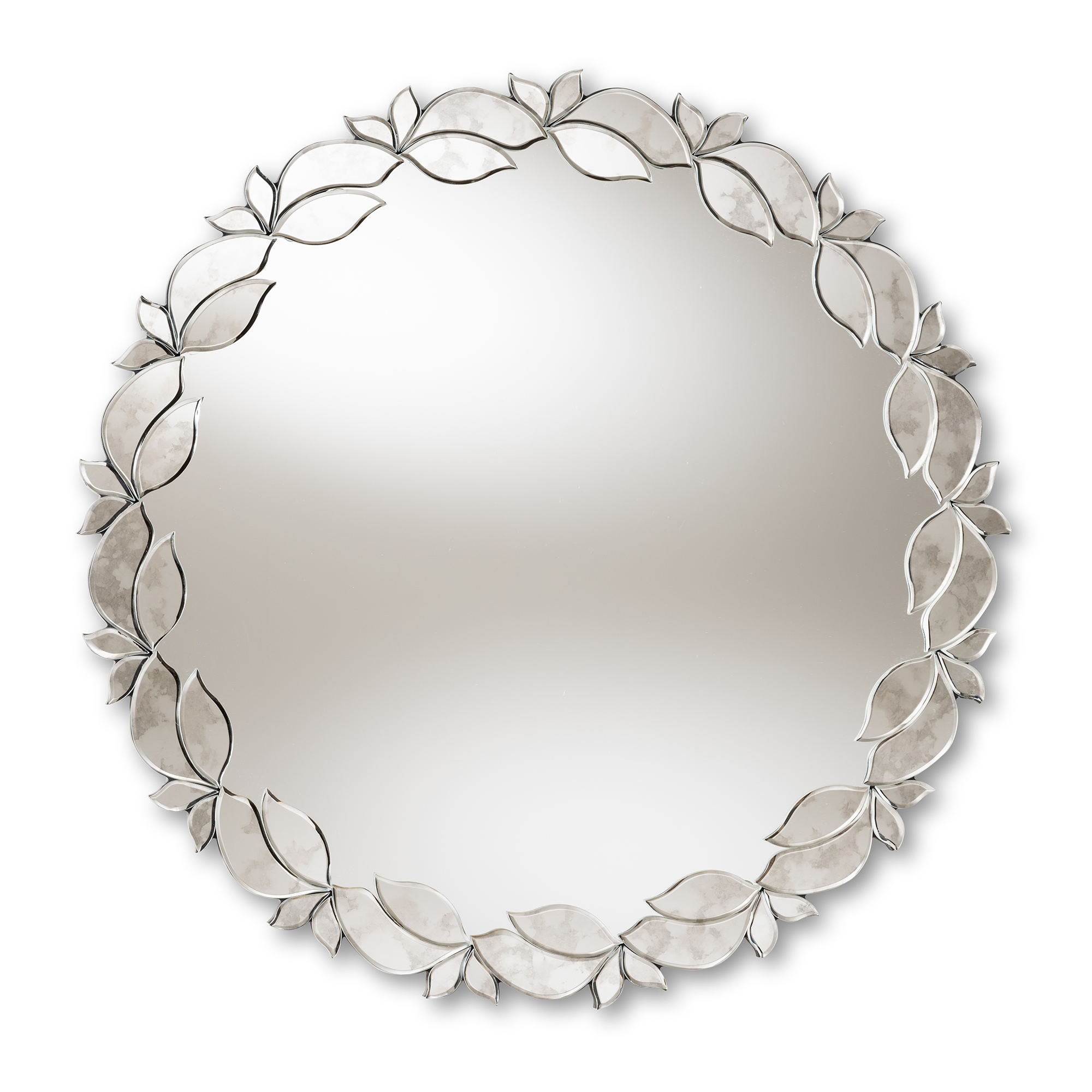 Byron life leaf carved mirror バイロンライフミラー Byron life leaf carved mirror バイロンライフミラー